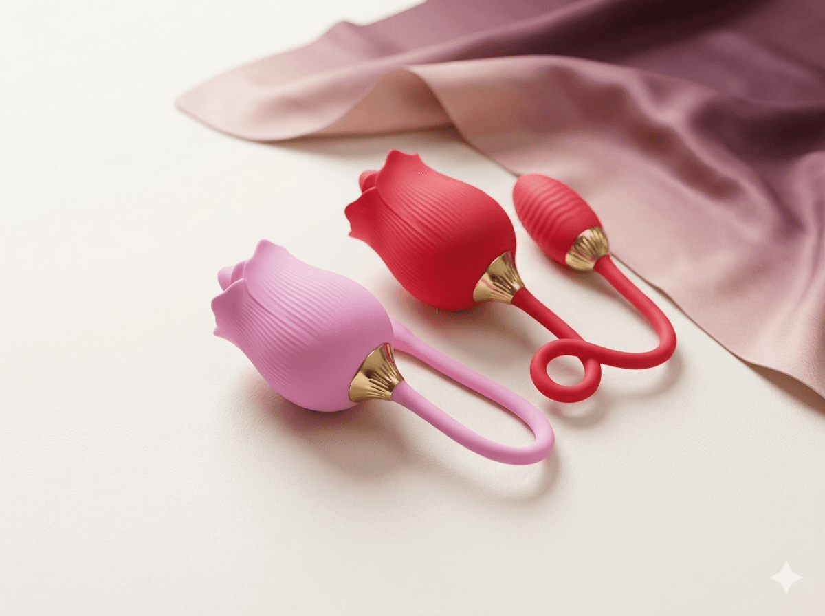 Vibrador "rosa mágica doble"