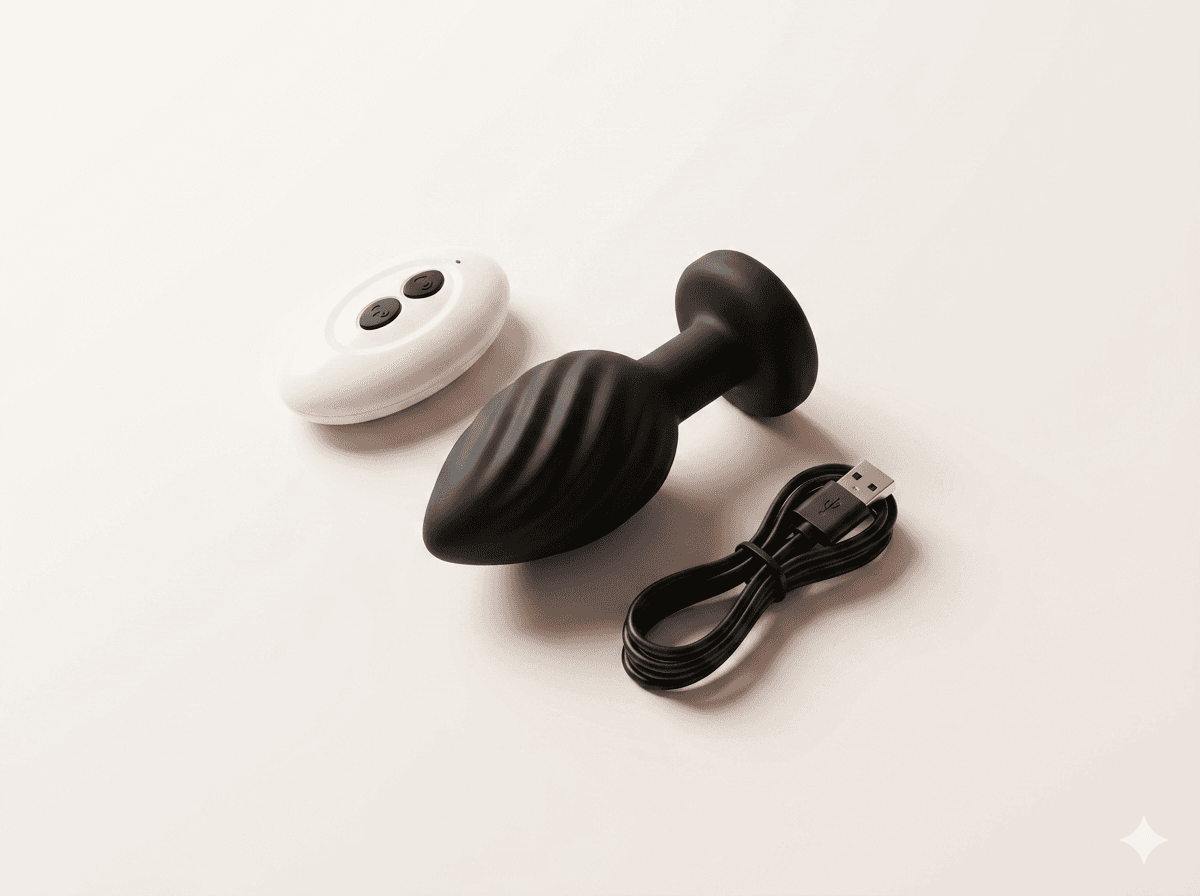 Plug anal vibrador "juego secreto"