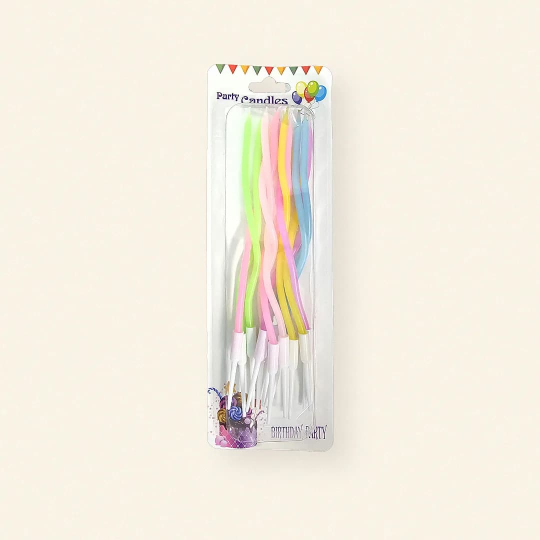 Velas "ondulladas"